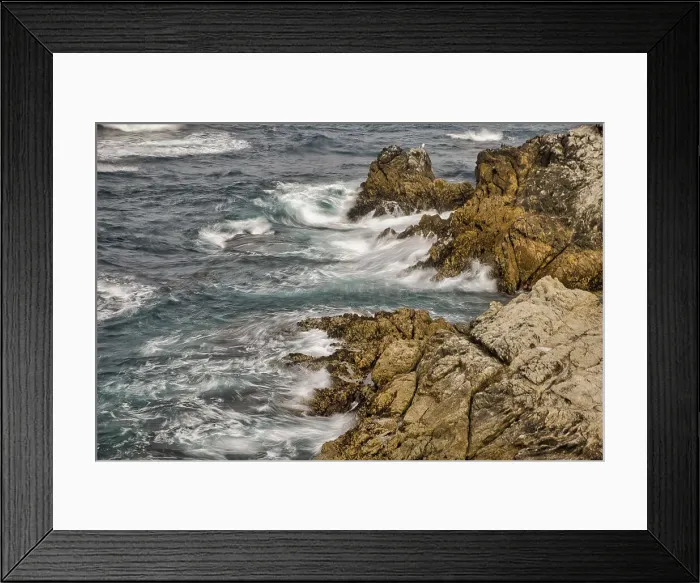Framed Print : Garapata Beach, Carmel by the Sea, California. Date: 08-04-2021