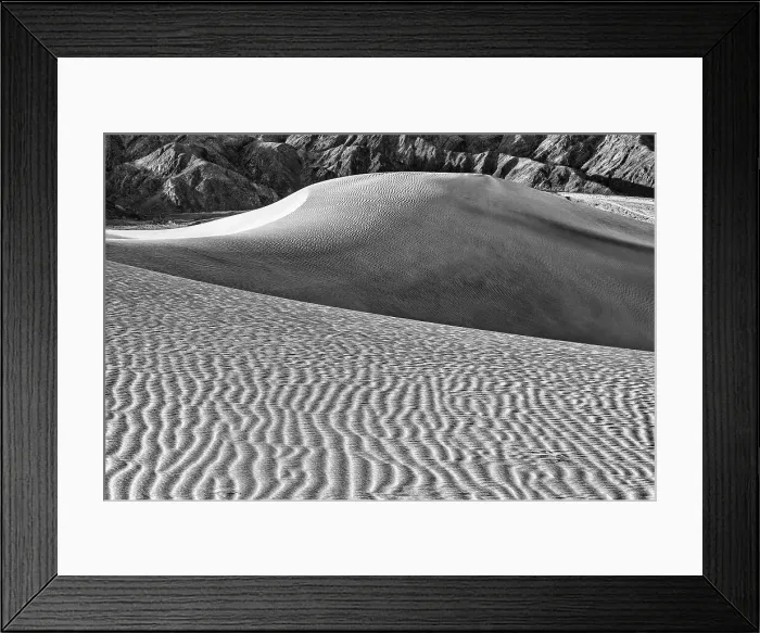 Framed Print : Mesquite Dunes, Death Valley National Park, California. Date: 15-02-2021 Framed Print : Mesquite Dunes, Death Valley National Park, California. Date: 15-02-2021