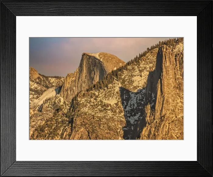 Framed Print : Half Dome from Tunnel Outlook, Yosemite, California. Date: 07-02-2022 Framed Print : Half Dome from Tunnel Outlook, Yosemite, California. Date: 07-02-2022