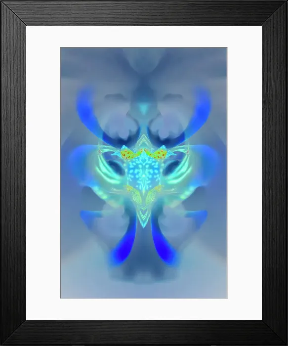 Framed Print : Abstract Hybrid Orchid. Selby Gardens, Sarasota, Florida Date: 13-11-2004