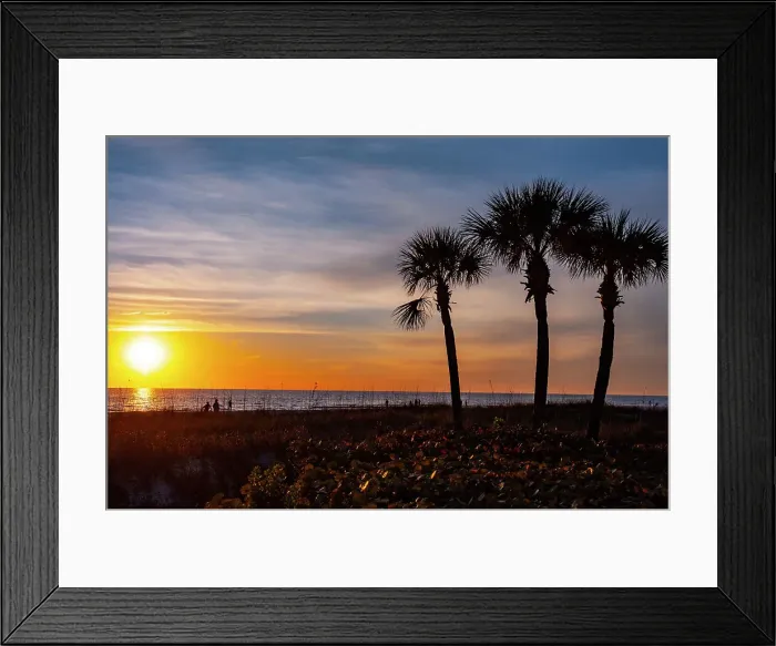 Framed Print : USA, Florida, Sarasota, Crescent Beach, Siesta Key, Sunset Date: 01-03-2020 Framed Print : USA, Florida, Sarasota, Crescent Beach, Siesta Key, Sunset Date: 01-03-2020