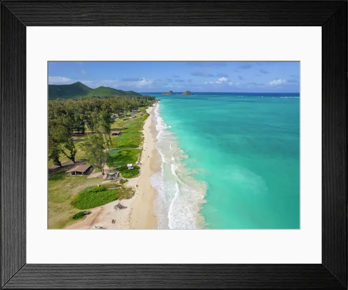 Framed Print : Bellows Beach, Waimanalo, Oahu, Hawaii Date: 10-05-2021 Framed Print : Bellows Beach, Waimanalo, Oahu, Hawaii Date: 10-05-2021
