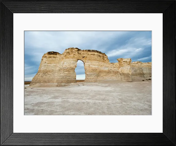 Framed Print : USA, Kansas, Oakley. Monument Rocks Date: 10-10-2021 Framed Print : USA, Kansas, Oakley. Monument Rocks Date: 10-10-2021