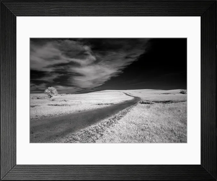 Framed Print : Isolated road in the Kansas Flint Hills Date: 01-06-2020 Framed Print : Isolated road in the Kansas Flint Hills Date: 01-06-2020