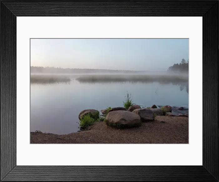 Framed Print : USA, Minnesota, Itasca State Park, Mississippi Headwaters Date: 10-08-2020