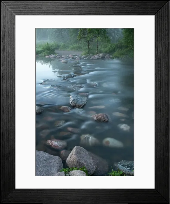 Framed Print : USA, Minnesota, Itasca State Park, Mississippi Headwaters Date: 10-08-2020 Framed Print : USA, Minnesota, Itasca State Park, Mississippi Headwaters Date: 10-08-2020