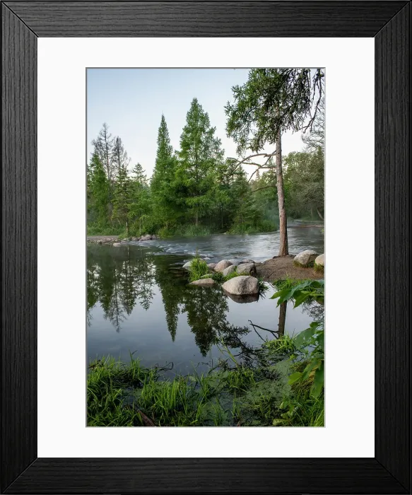 Framed Print : USA, Minnesota, Itasca State Park, Mississippi Headwaters Date: 17-08-2020 Framed Print : USA, Minnesota, Itasca State Park, Mississippi Headwaters Date: 17-08-2020