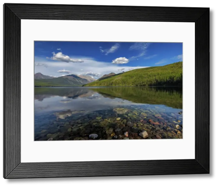 Framed Print : Kintla Lake in Glacier National Park, Montana, USA Date: 22-09-2021 Framed Print : Kintla Lake in Glacier National Park, Montana, USA Date: 22-09-2021