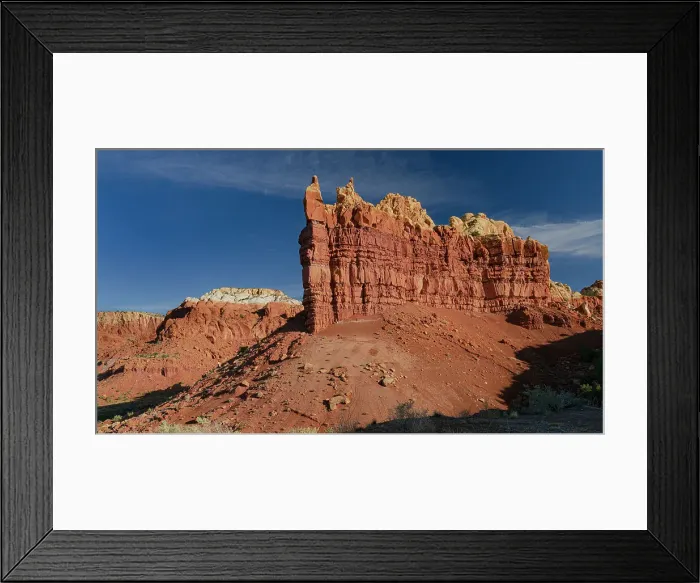 Framed Print : Comanche Canyon near Abiquiiu Lake, New Mexico Date: 03-10-2021