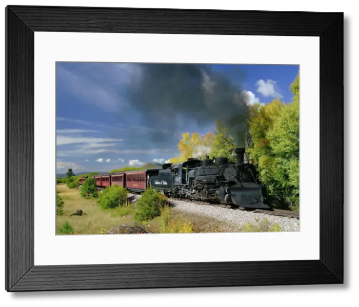 Framed Print : Cumbres and Toltec Scenic Railroad, Chama, New Mexico Date: 03-10-2021 Framed Print : Cumbres and Toltec Scenic Railroad, Chama, New Mexico Date: 03-10-2021
