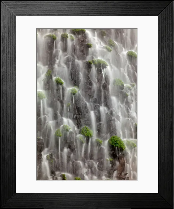 Framed Print : Waterfall close-up, Columbia River Gorge, Oregon Date: 18-06-2013 Framed Print : Waterfall close-up, Columbia River Gorge, Oregon Date: 18-06-2013