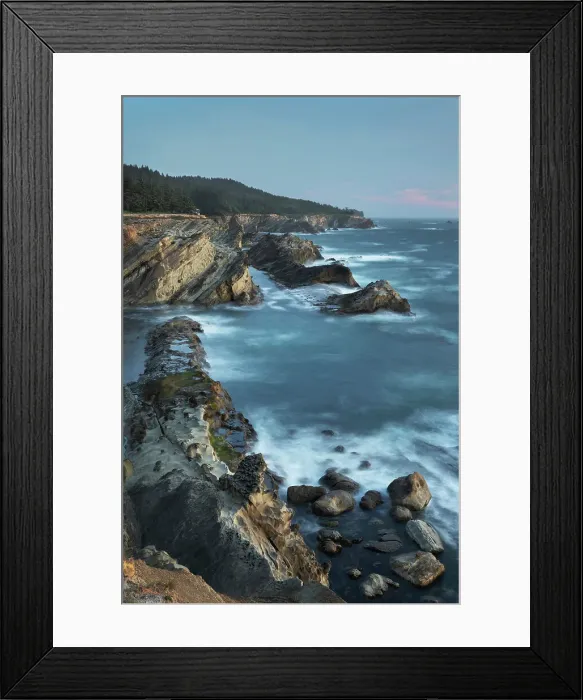 Framed Print : Shore Acres State Park, Oregon. Date: 18-06-2020