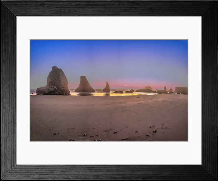 Framed Print : Bandon Beach, Oregon Date: 26-04-2021