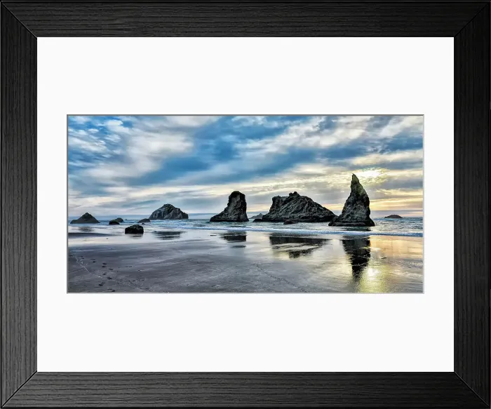 Framed Print : USA, Oregon, Bandon, Beach Date: 03-06-2018 Framed Print : USA, Oregon, Bandon, Beach Date: 03-06-2018