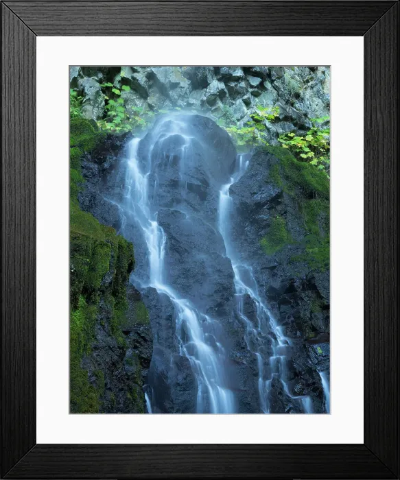Framed Print : Oregon, Columbia River Gorge National Scenic Area, Cabin Creek Falls Date: 28-10-2020 Framed Print : Oregon, Columbia River Gorge National Scenic Area, Cabin Creek Falls Date: 28-10-2020