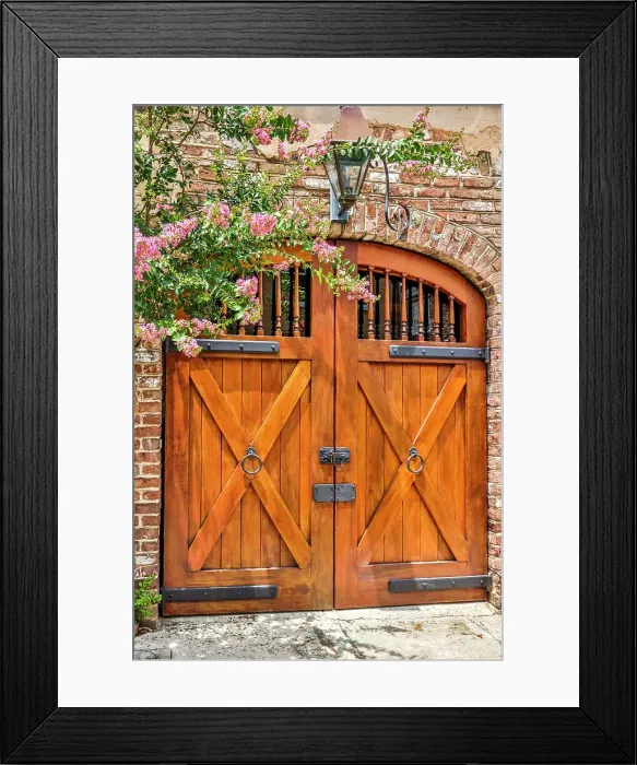 Framed Print : Usa, South Carolina, Charleston Date: 02-07-2021