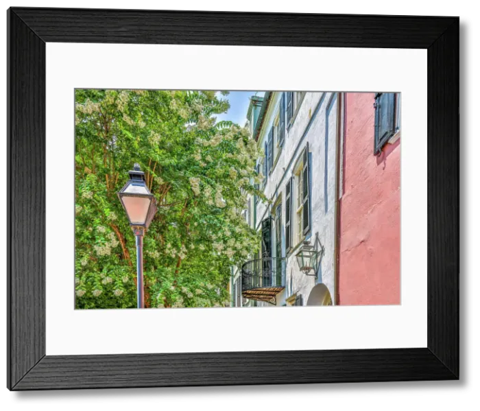 Framed Print : Usa, South Carolina, Charleston Date: 04-07-2021