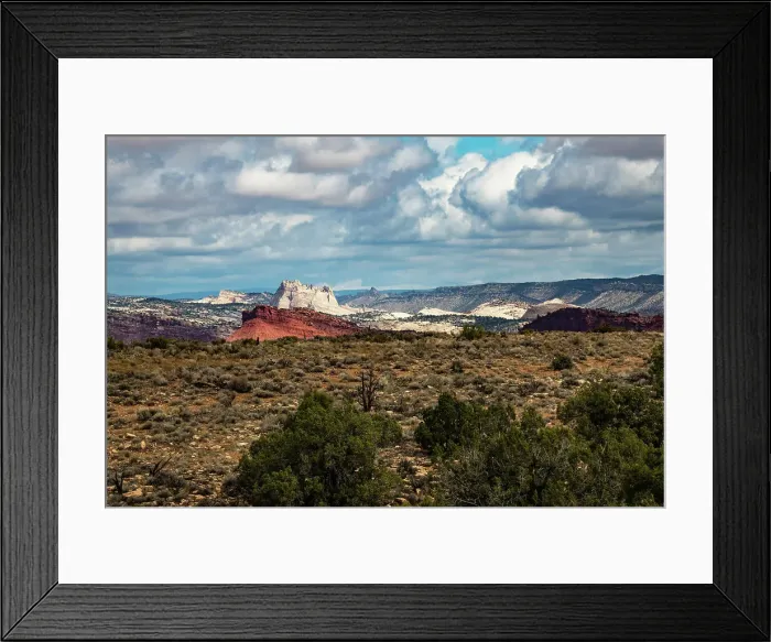 Framed Print : USA, Utah. Big Water. White Ghost Hoodoo Date: 06-10-2021 Framed Print : USA, Utah. Big Water. White Ghost Hoodoo Date: 06-10-2021