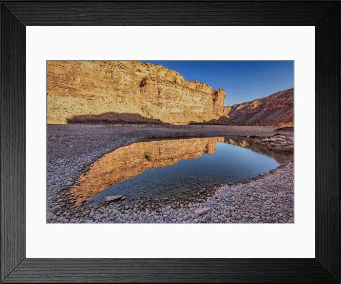 Framed Print : Pool, Colorado River, Moab, Utah Date: 05-03-2021 Framed Print : Pool, Colorado River, Moab, Utah Date: 05-03-2021