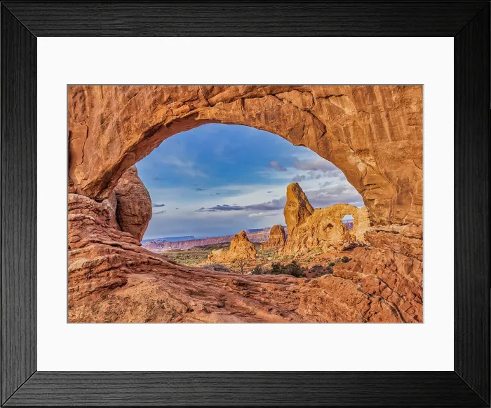 Framed Print : Double Arch, Arches National Park, Utah Date: 11-03-2021 Framed Print : Double Arch, Arches National Park, Utah Date: 11-03-2021