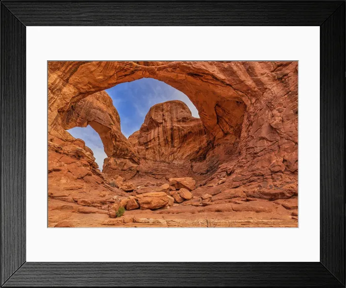 Framed Print : Double Arch, Arches National Park, Utah Date: 11-03-2021 Framed Print : Double Arch, Arches National Park, Utah Date: 11-03-2021
