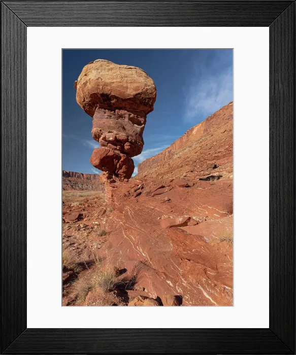 Framed Print : USA, Utah. Sandstone formation near Kane Creek Canyon, Moab. Date: 13-11-2020 Framed Print : USA, Utah. Sandstone formation near Kane Creek Canyon, Moab. Date: 13-11-2020