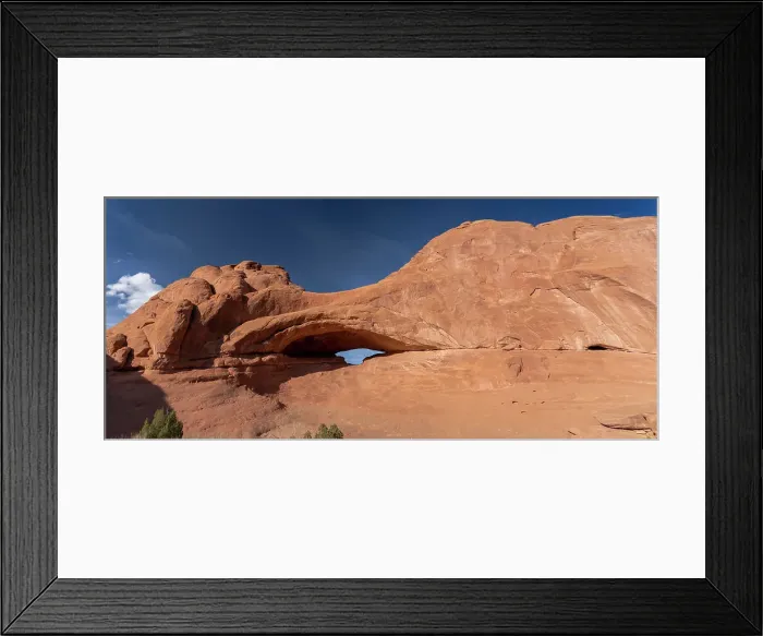 Framed Print : USA, Utah. Eye of the Whale Arch, Arches National Park. Date: 17-03-2021