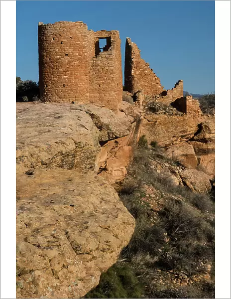 USA, Utah. Hovenweep Castle, Hovenweep National Monument. Date: 30-03-2021