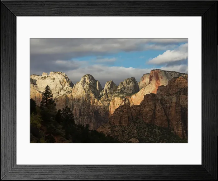 Framed Print : Morning sun and incoming storm Date: 18-11-2020 Framed Print : Morning sun and incoming storm Date: 18-11-2020
