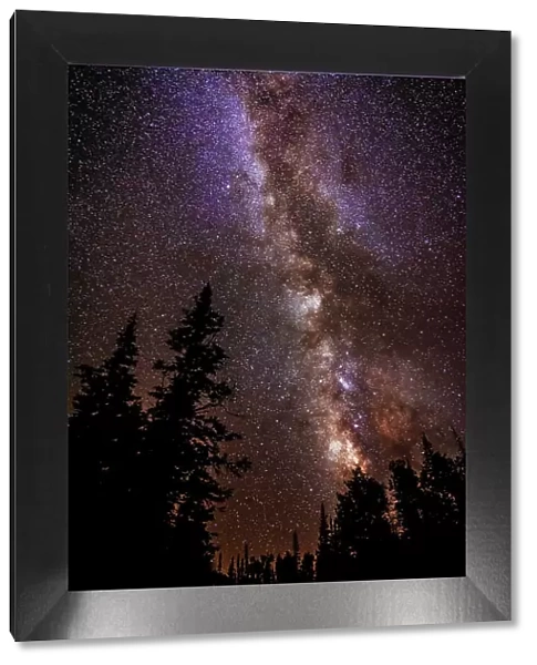 Milky Way over Cedar Breaks National Monument, Utah, USA. Date: 25-05-2021