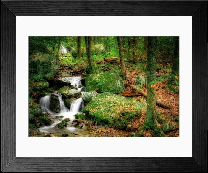 Framed Print : Wigwam Falls, Virginia, Blue Ridge Parkway Date: 04-10-2018 Framed Print : Wigwam Falls, Virginia, Blue Ridge Parkway Date: 04-10-2018