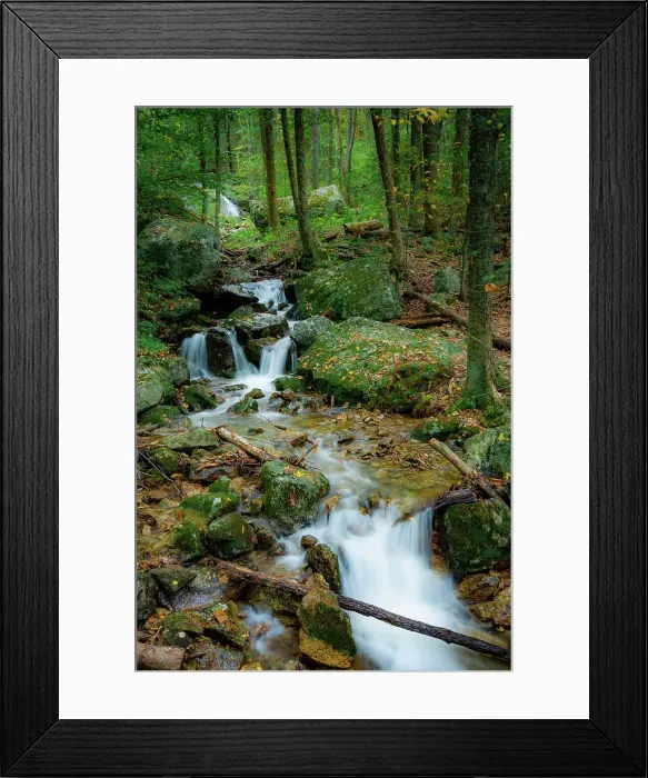 Framed Print : Wigwam Falls, Virginia, Blue Ridge Parkway Date: 04-10-2018 Framed Print : Wigwam Falls, Virginia, Blue Ridge Parkway Date: 04-10-2018