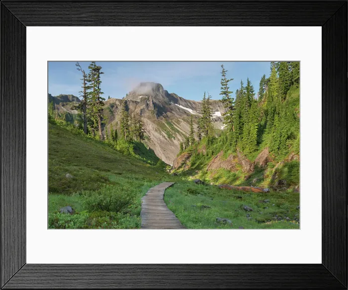 Framed Print : Table Mountain, Heather Meadows Recreation Area, Mount Baker Snoqualmie National Forest. North Cascades, Washington State Date: 10-08-2021 Framed Print : Table Mountain, Heather Meadows Recreation Area, Mount Baker Snoqualmie National Forest. North Cascades, Washington State Date: 10-08-2021