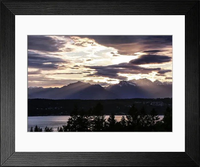 Framed Print : Bremerton, Washington State, USA, Olympic Mountains, Puget Sound sunset Date: 13-05-2020 Framed Print : Bremerton, Washington State, USA, Olympic Mountains, Puget Sound sunset Date: 13-05-2020