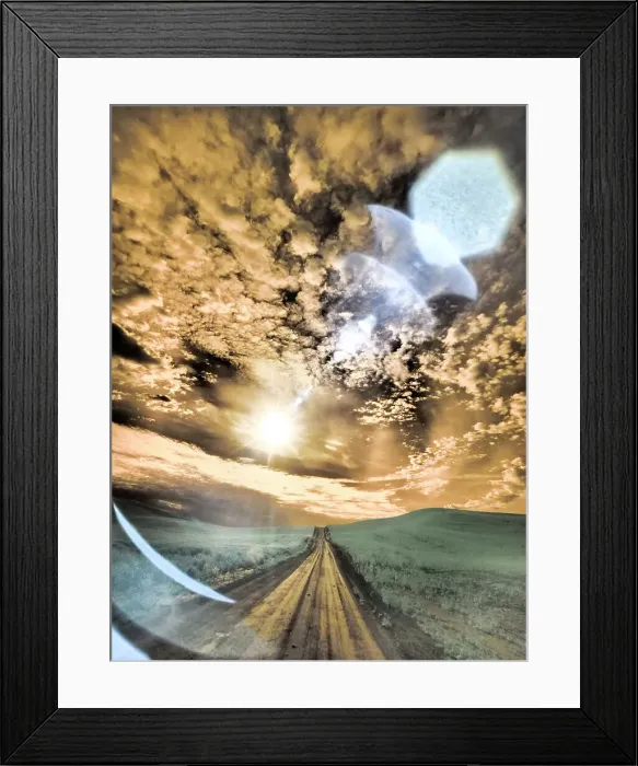 Framed Print : USA, Washington State, Palouse. Backcountry road through wheat field and clouds Date: 11-06-2020 Framed Print : USA, Washington State, Palouse. Backcountry road through wheat field and clouds Date: 11-06-2020