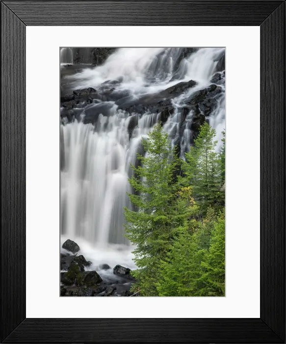 Framed Print : Undine Falls, Yellowstone National Park, Wyoming Date: 04-10-2021 Framed Print : Undine Falls, Yellowstone National Park, Wyoming Date: 04-10-2021