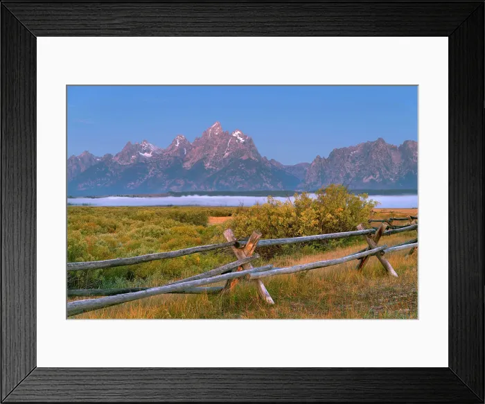 Framed Print : Teton Range at Cunningham Ranch, Grand Teton National Park, Wyoming. Date: 15-09-2019 Framed Print : Teton Range at Cunningham Ranch, Grand Teton National Park, Wyoming. Date: 15-09-2019