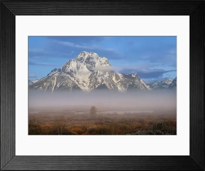 Framed Print : USA, Wyoming, Grand Teton National Park. Sunrise on cloudy Teton Range. Date: 16-05-2021 Framed Print : USA, Wyoming, Grand Teton National Park. Sunrise on cloudy Teton Range. Date: 16-05-2021