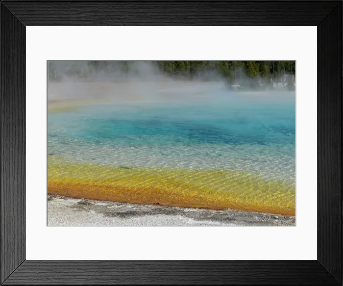 Framed Print : USA, Wyoming, Yellowstone National Park. Black Sand Basin, Rainbow Pool. Date: 08-10-2020 Framed Print : USA, Wyoming, Yellowstone National Park. Black Sand Basin, Rainbow Pool. Date: 08-10-2020