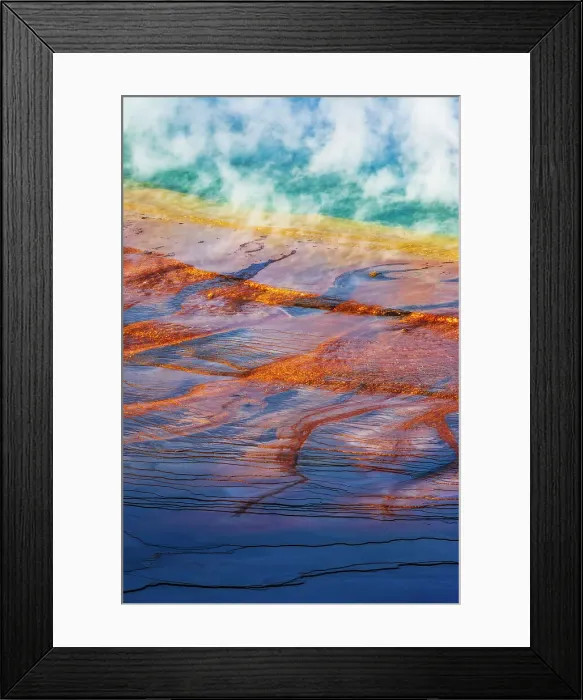 Framed Print : Grand Prismatic Spring, Yellowstone National Park, Wyoming, USA. Date: 25-05-2021 Framed Print : Grand Prismatic Spring, Yellowstone National Park, Wyoming, USA. Date: 25-05-2021