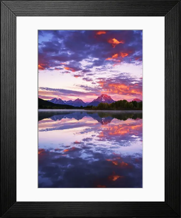 Framed Print : Dawn light over the Tetons from Oxbow Bend, Grand Teton National Park, Wyoming, USA. Date: 25-05-2021 Framed Print : Dawn light over the Tetons from Oxbow Bend, Grand Teton National Park, Wyoming, USA. Date: 25-05-2021