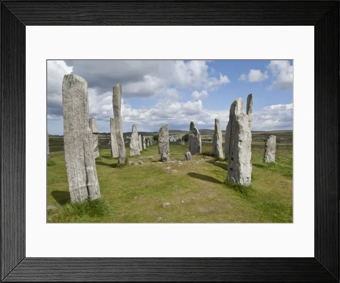 Framed Print : Callanish Stones - Lewis - Outer Hebrides - Scotland Framed Print : Callanish Stones - Lewis - Outer Hebrides - Scotland