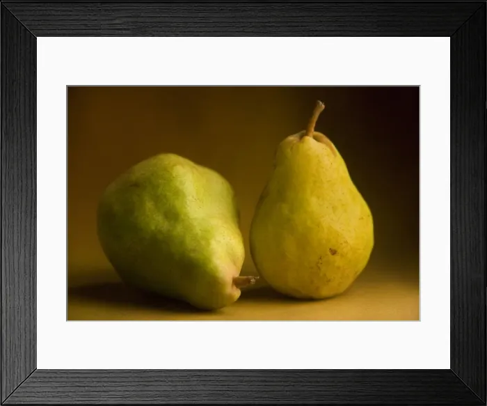 Framed Print : Pears - two Framed Print : Pears - two