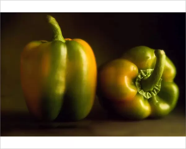 Green Peppers - two