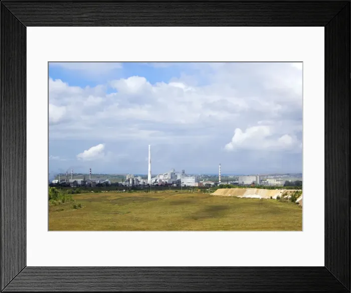 Framed Print : Iron-ore mining and smelting industrial complex - Magnitogorsk town - Chelyabinsk region - South-East of Ural Mountain Range - steppe landscape around - July Ku41. 2836 Framed Print : Iron-ore mining and smelting industrial complex - Magnitogorsk town - Chelyabinsk region - South-East of Ural Mountain Range - steppe landscape around - July Ku41. 2836