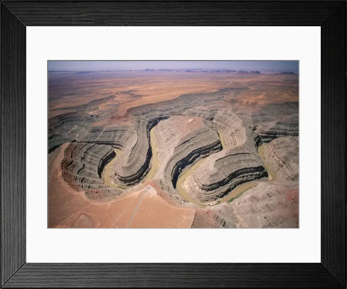 Framed Print : USA Entrenched meanders, San Juan River, Utah Framed Print : USA Entrenched meanders, San Juan River, Utah