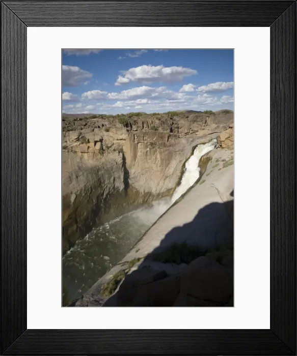 Framed Print : View of main waterfall at Augrabies Falls National Park, Northern Cape, South Africa Framed Print : View of main waterfall at Augrabies Falls National Park, Northern Cape, South Africa