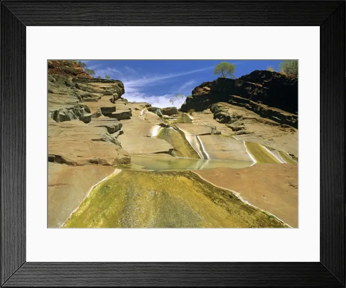 Framed Print : Western Australia - Hamersley Gorge Karijini National Park, Pilbara region, Western Australia JLR02765 Framed Print : Western Australia - Hamersley Gorge Karijini National Park, Pilbara region, Western Australia JLR02765