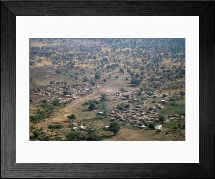 Framed Print : West Africa - village near Bobo Burkina Faso is a landlocked nation in West Africa Framed Print : West Africa - village near Bobo Burkina Faso is a landlocked nation in West Africa