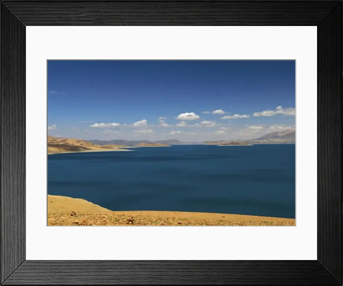 Framed Print : Lake Rakshastsal - Tibet Framed Print : Lake Rakshastsal - Tibet